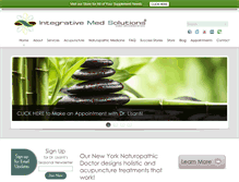 Tablet Screenshot of intmedsolutions.com